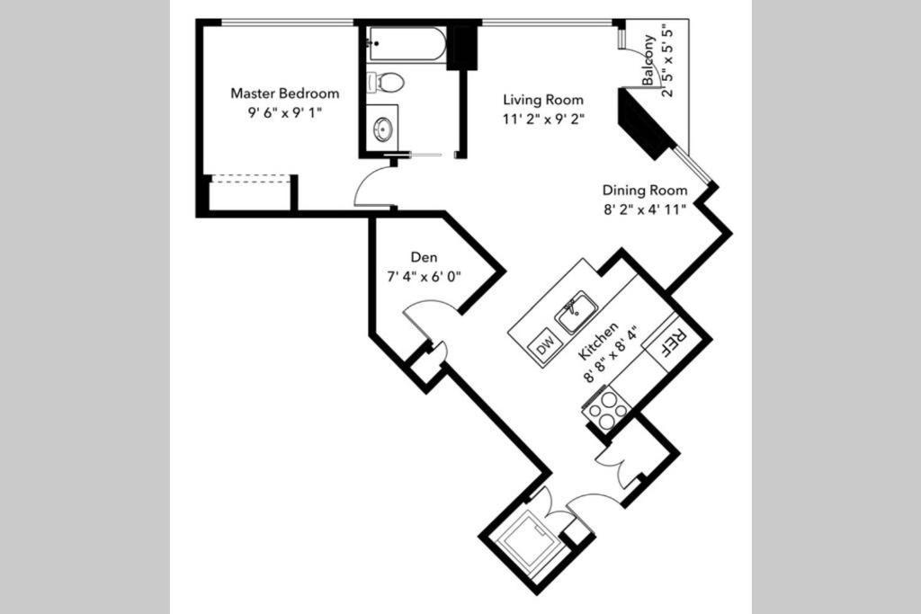 Lovely One-Bedroom Apartment With Pool, Hot Tub, And Gym In The Heart Of Downtown, Skytrain 3Min Away Vancouver Extérieur photo